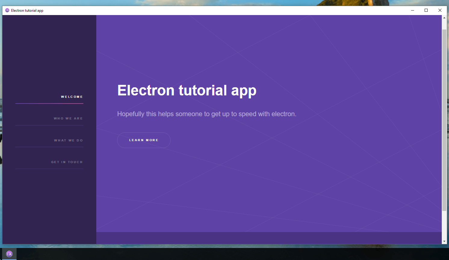 Using Electron To Build Mac App